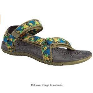 Teva Hurricane 3 Splash Olive Sport Sandal 3